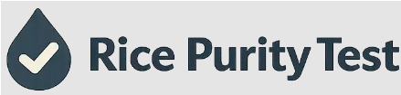 Rice purity test